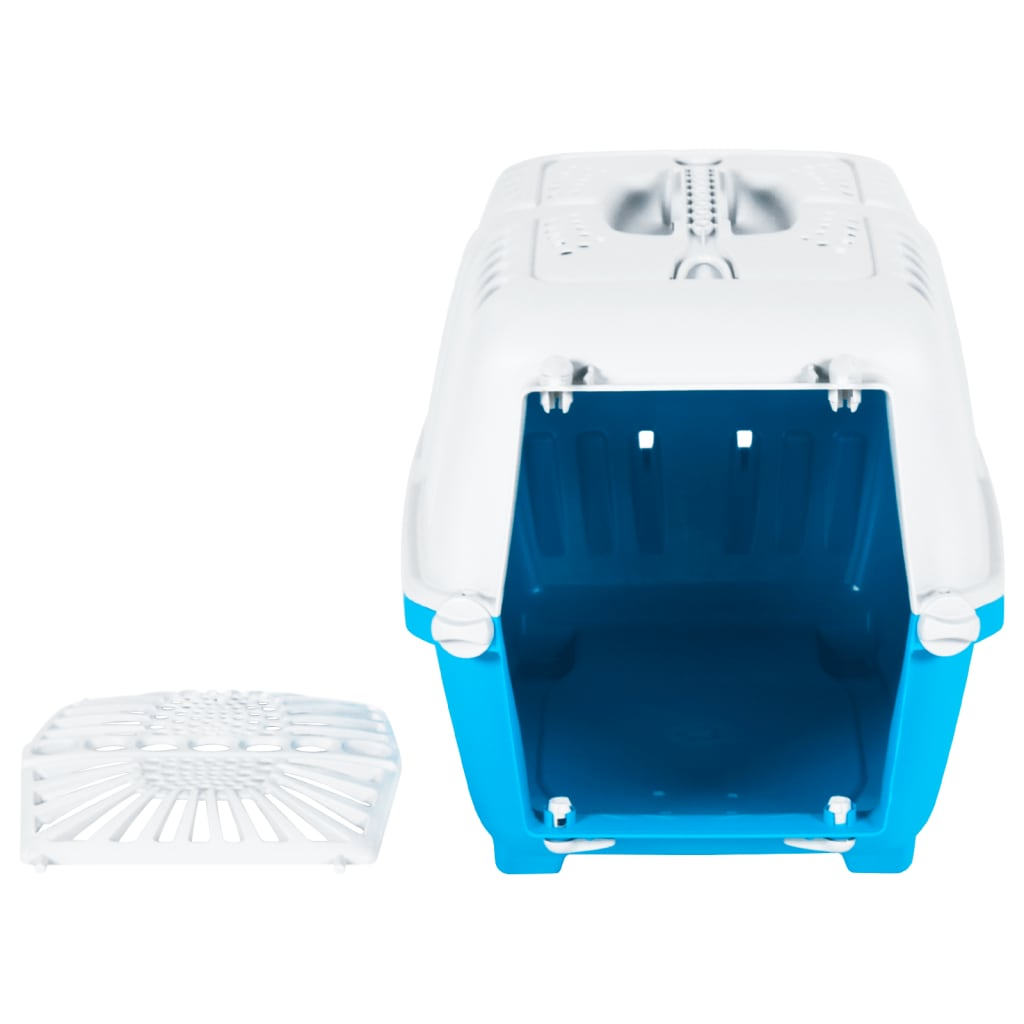 Pet Carrier for Dog & cats - White and Blue | ScoobPaws